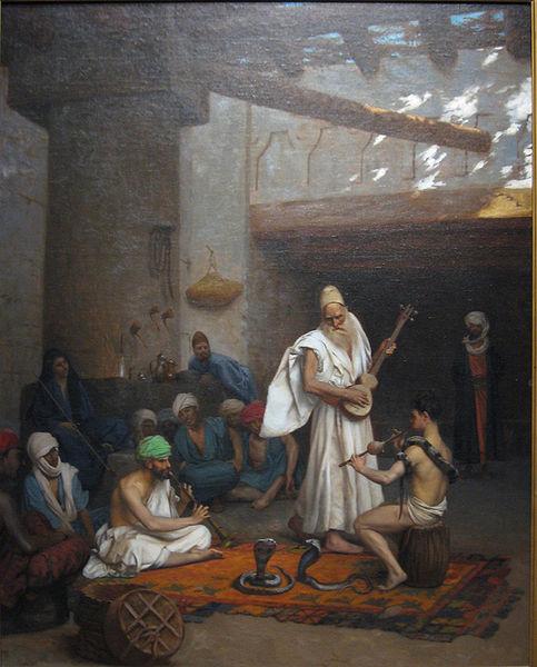 Jean Leon Gerome The Snake Charmer oil painting picture